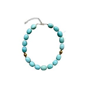 Aquamarine Gemstone Necklace